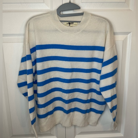 Madewell (Re)sponsible Cashmere Oversized Crewneck Sweater Sz. XXS - Picture 6 of 8